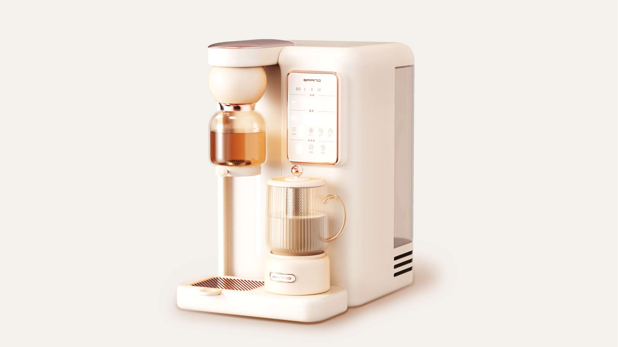 Drinking machine，Milk Tea machine，Teapot，Water dispenser，product design，industrial design，