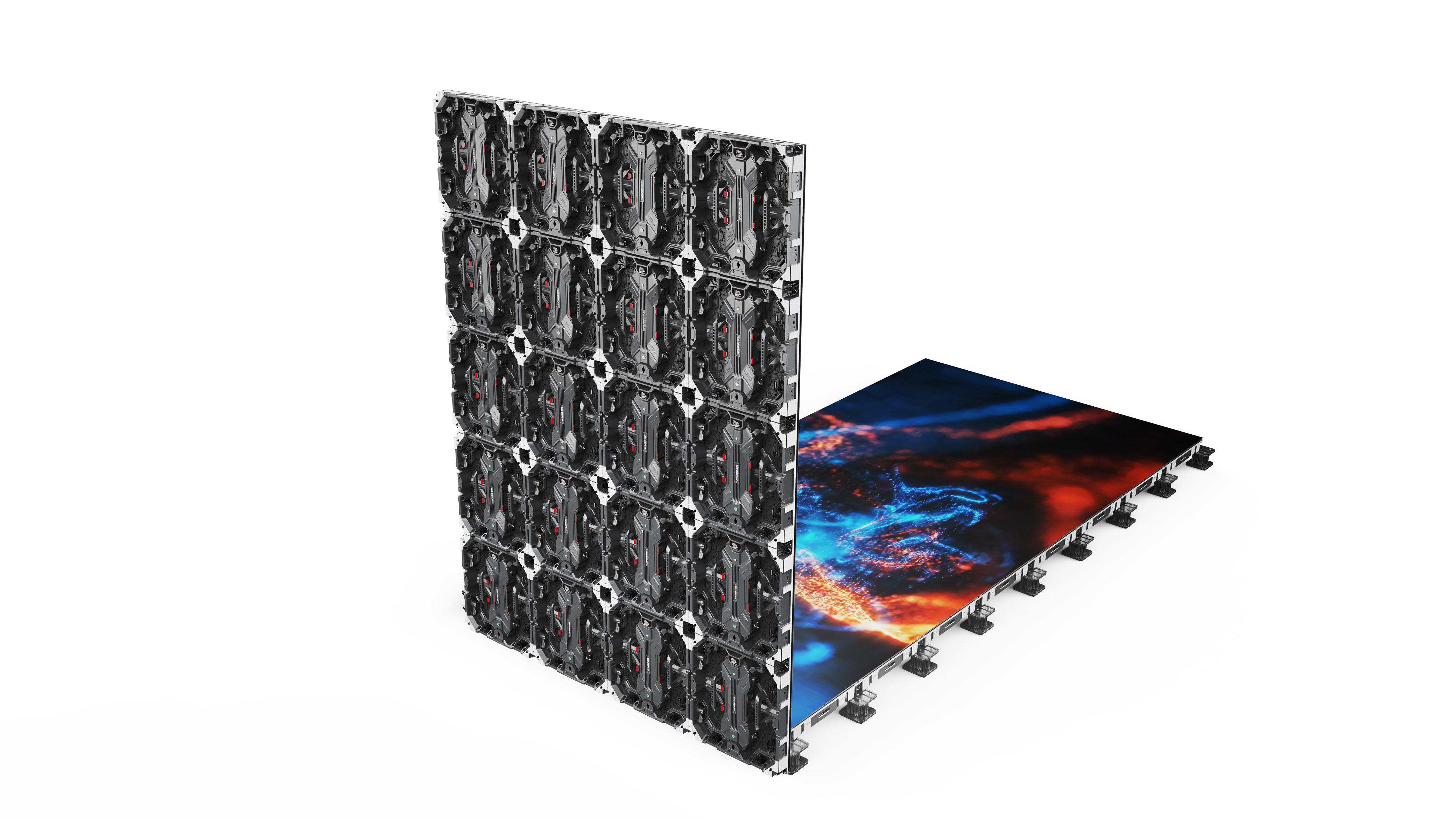 high bearing capacity，Intelligent interactive induction，Quick installation，# LED screen, interactive screen,，