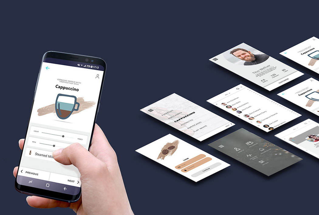 Nespresso，Capsule coffee machine，conceptual design，small home appliances，