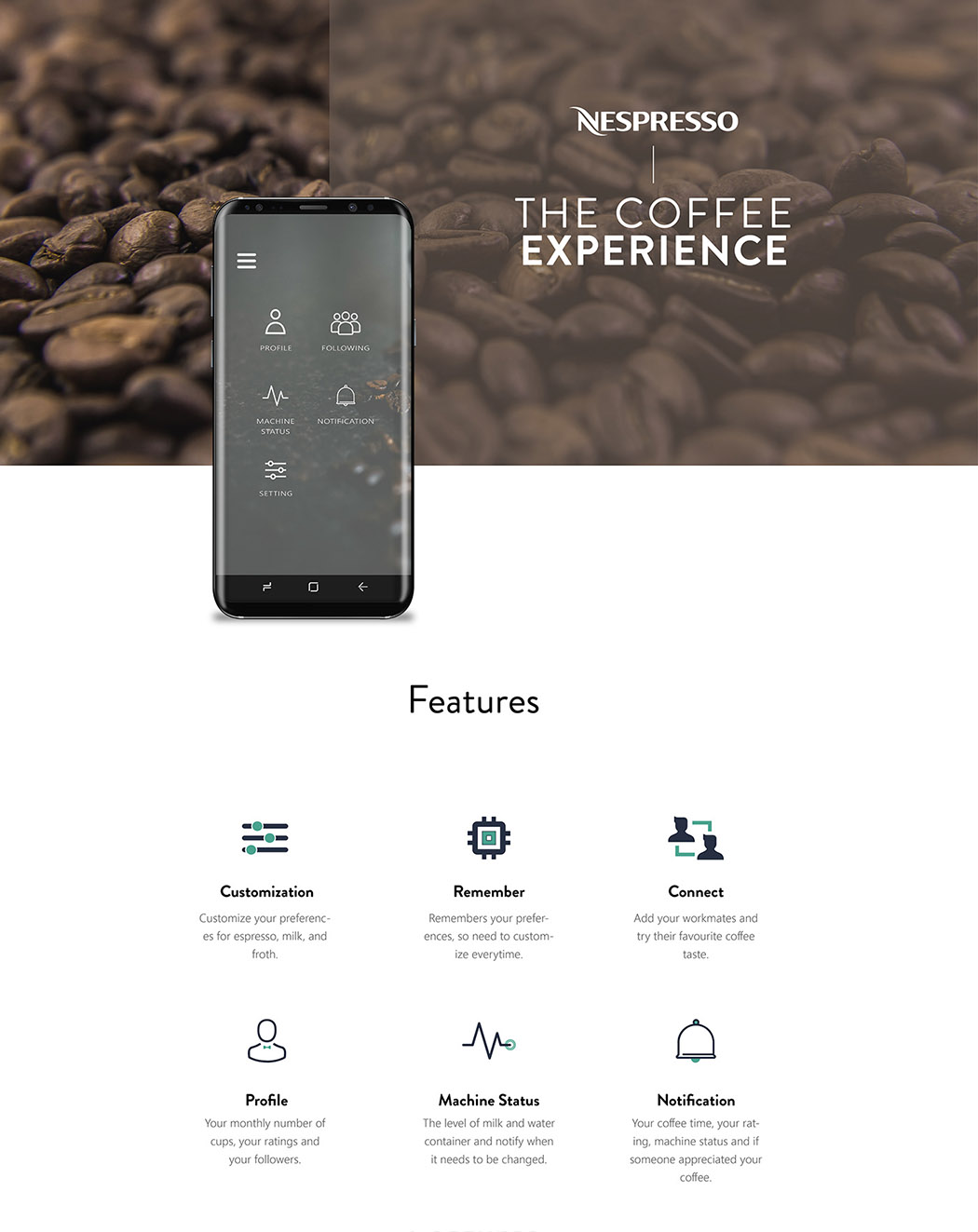 Nespresso，Capsule coffee machine，conceptual design，small home appliances，