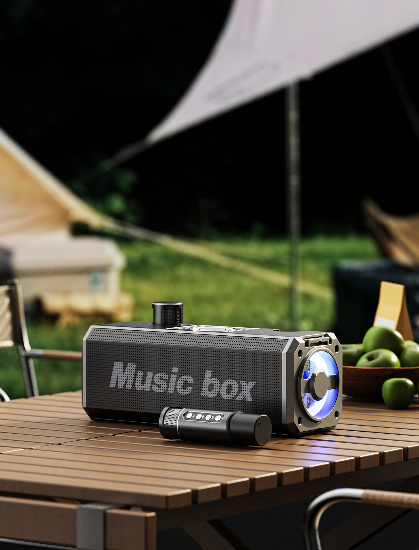 Product rendering，three-dimensional，electronic product，Electronics，Bluetooth Speaker ，Bluetooth audio，science and technology，Original rendering，