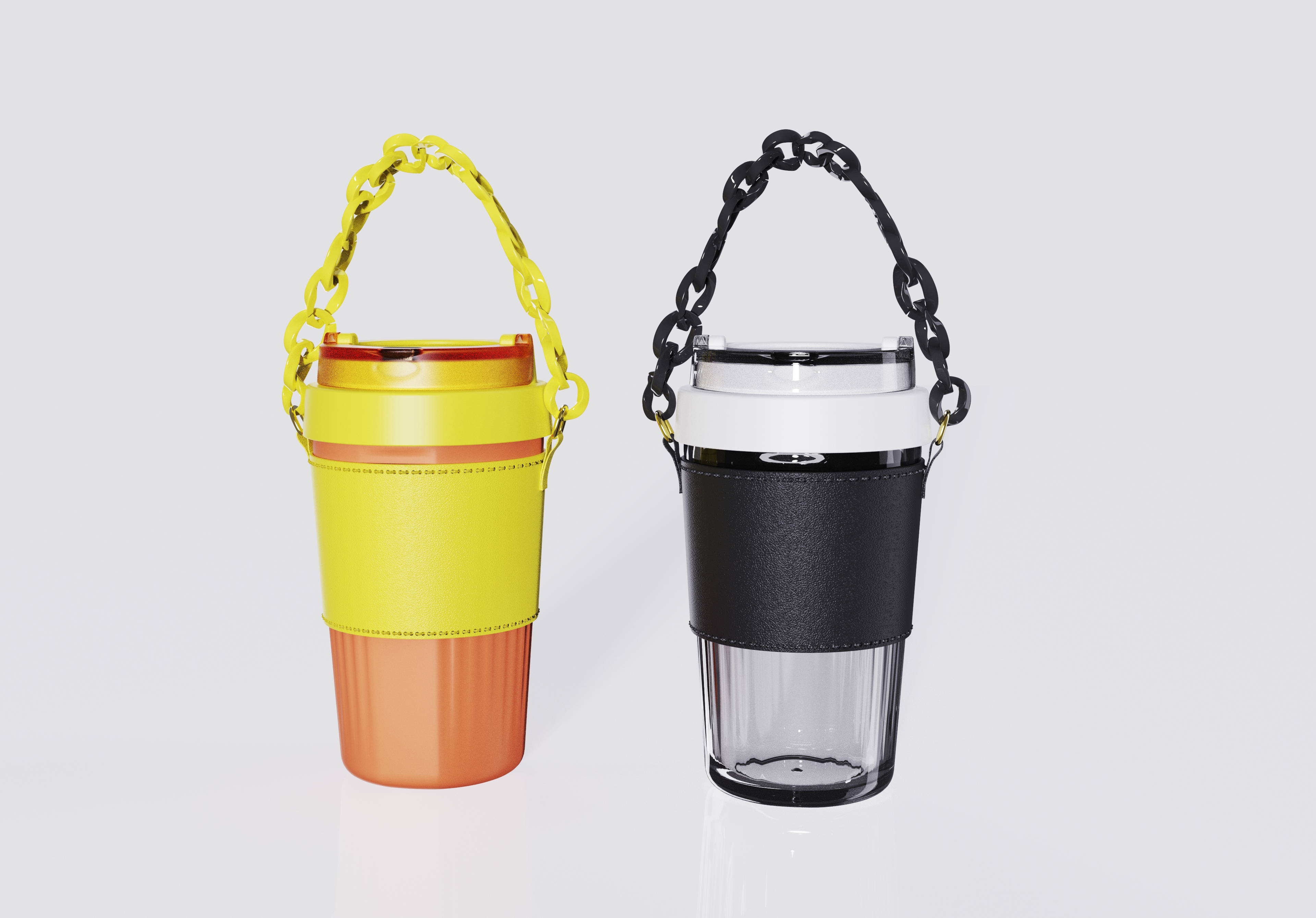 Daily necessities，Water cup，coffee cup，Plastic cup，vacuum cup，Simple and fresh，