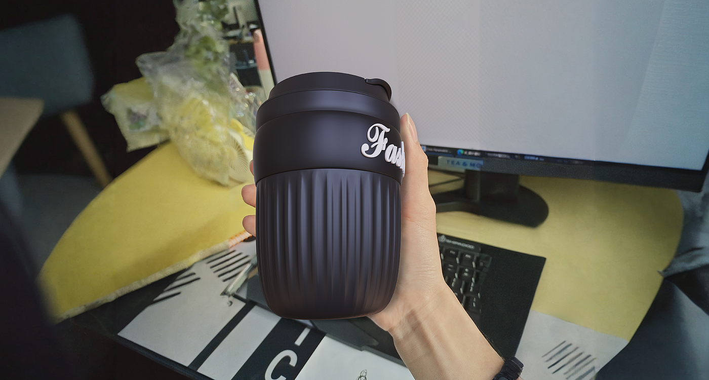 Daily necessities，Water cup，coffee cup，Plastic cup，vacuum cup，Simple and fresh，