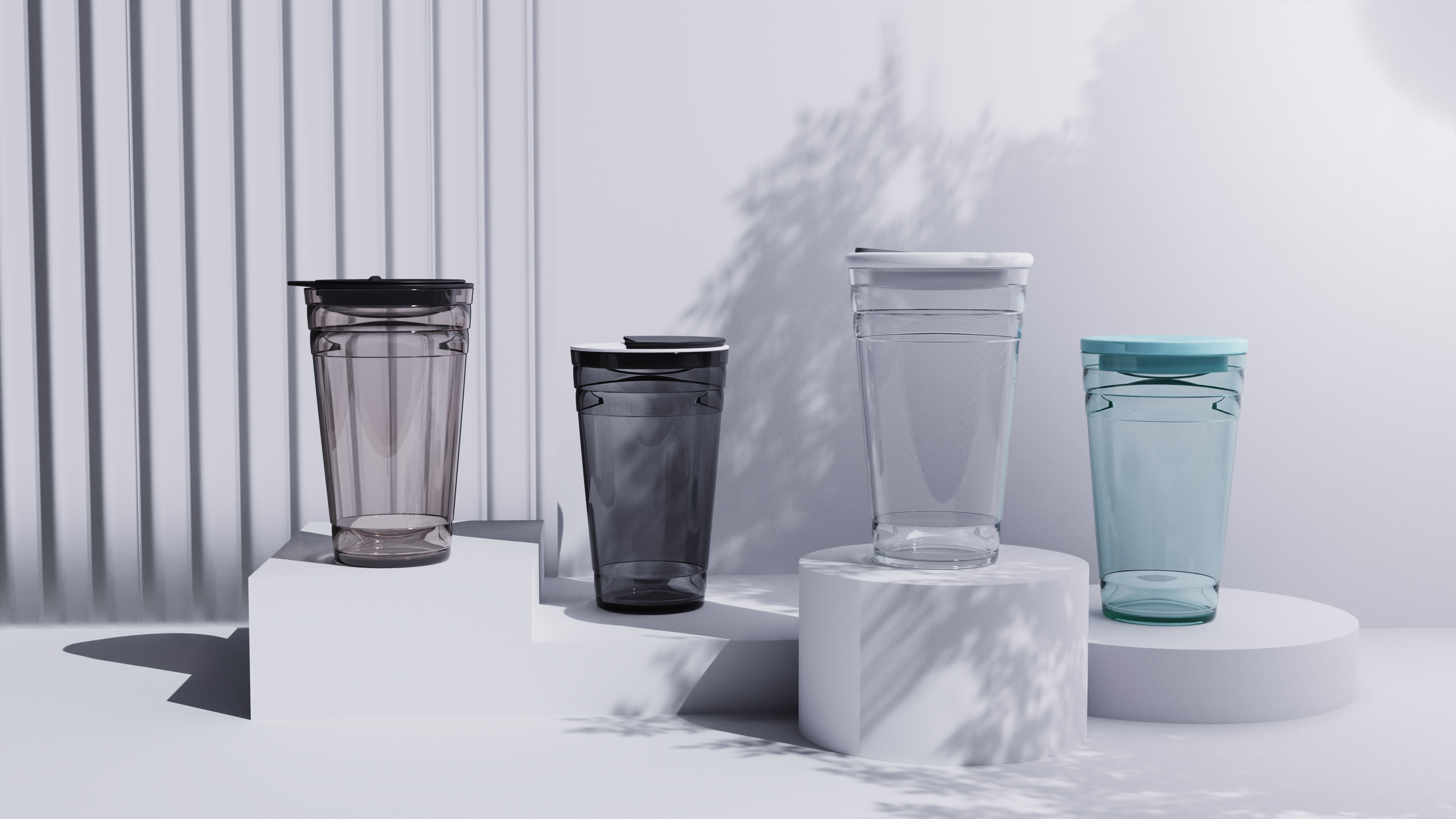 Daily necessities，Water cup，coffee cup，Plastic cup，vacuum cup，Simple and fresh，