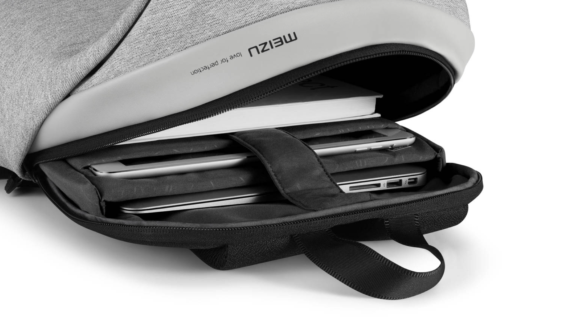 A explosive backpack，