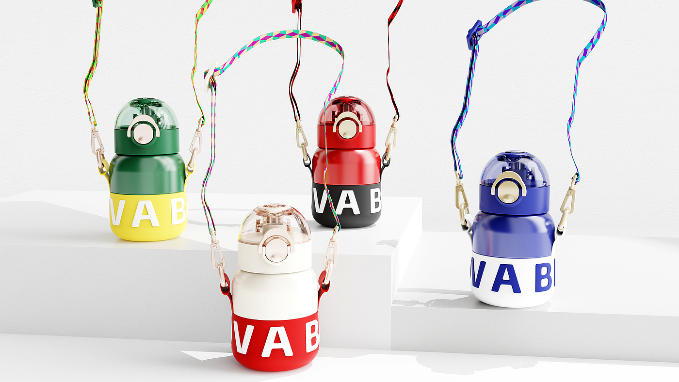 Daily necessities，Water cup，coffee cup，Plastic cup，vacuum cup，Simple and fresh，