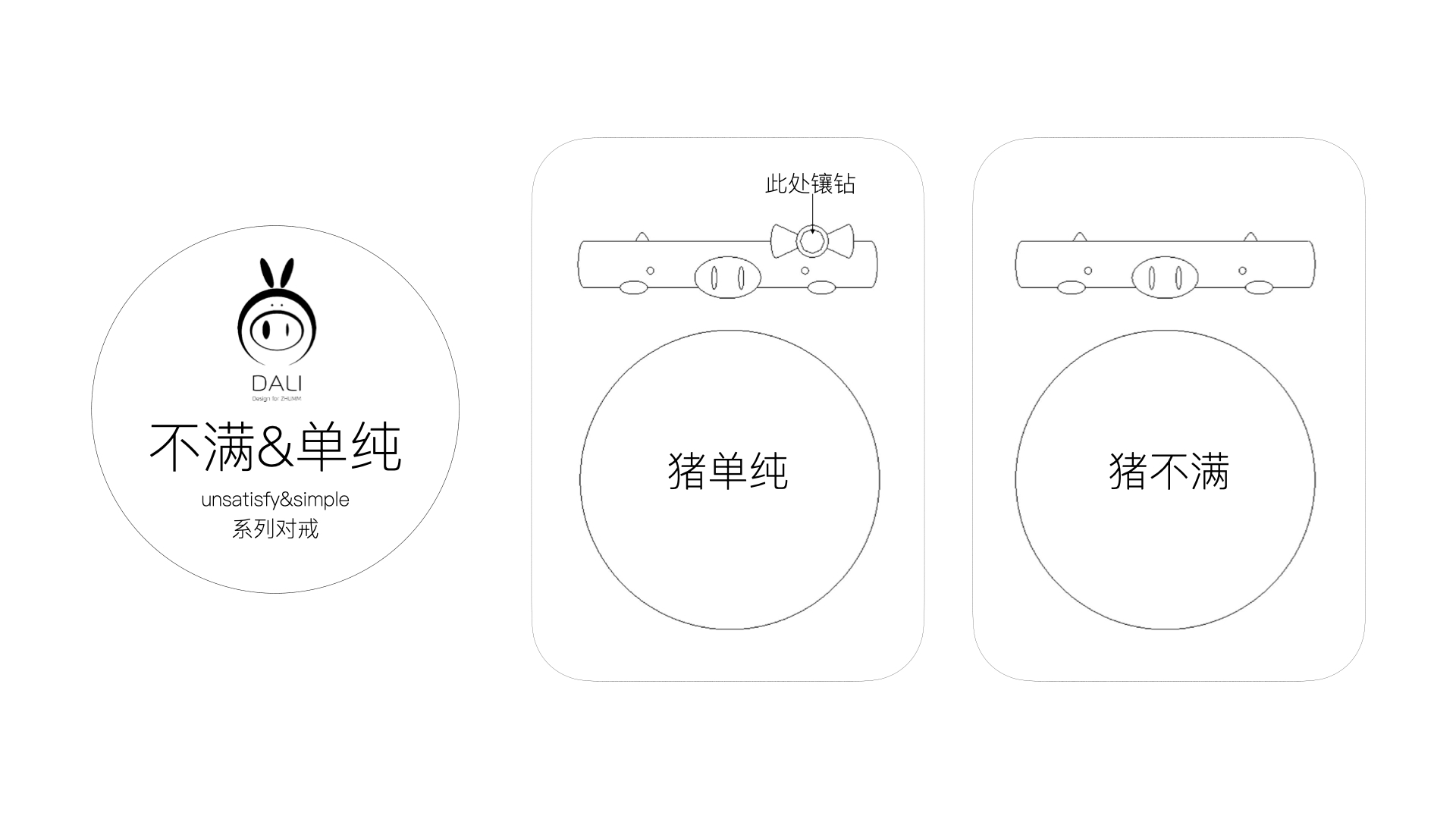 Diamond ring for ring，