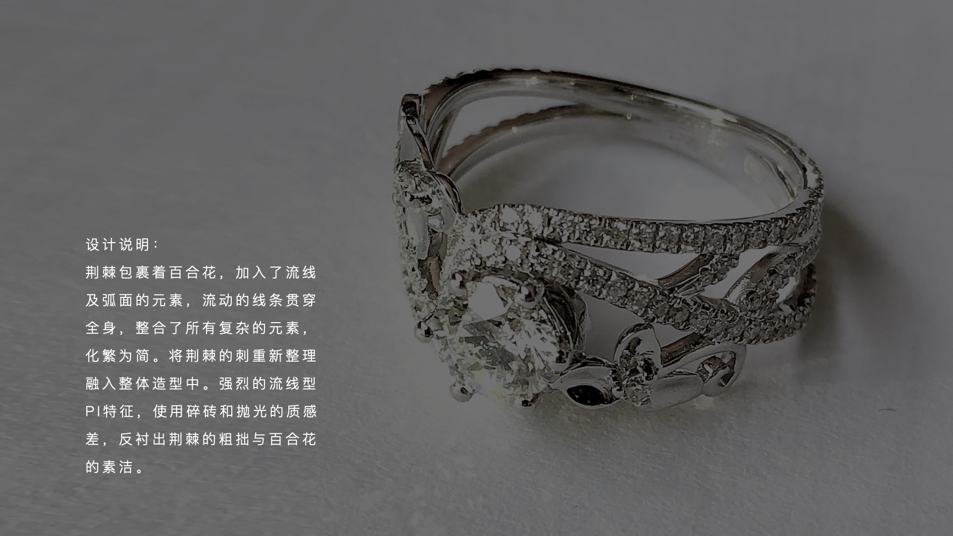 Diamond ring for ring，