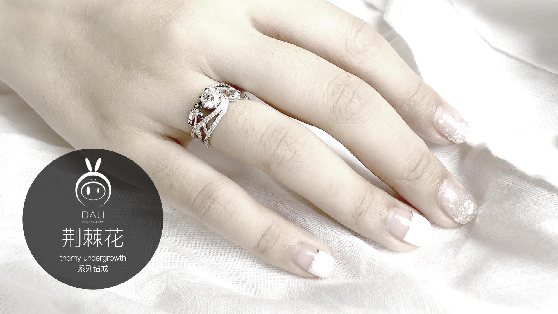 Diamond ring for ring，