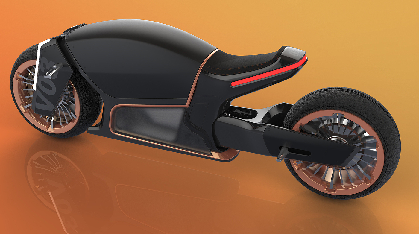 conceptual design，motorcycle，