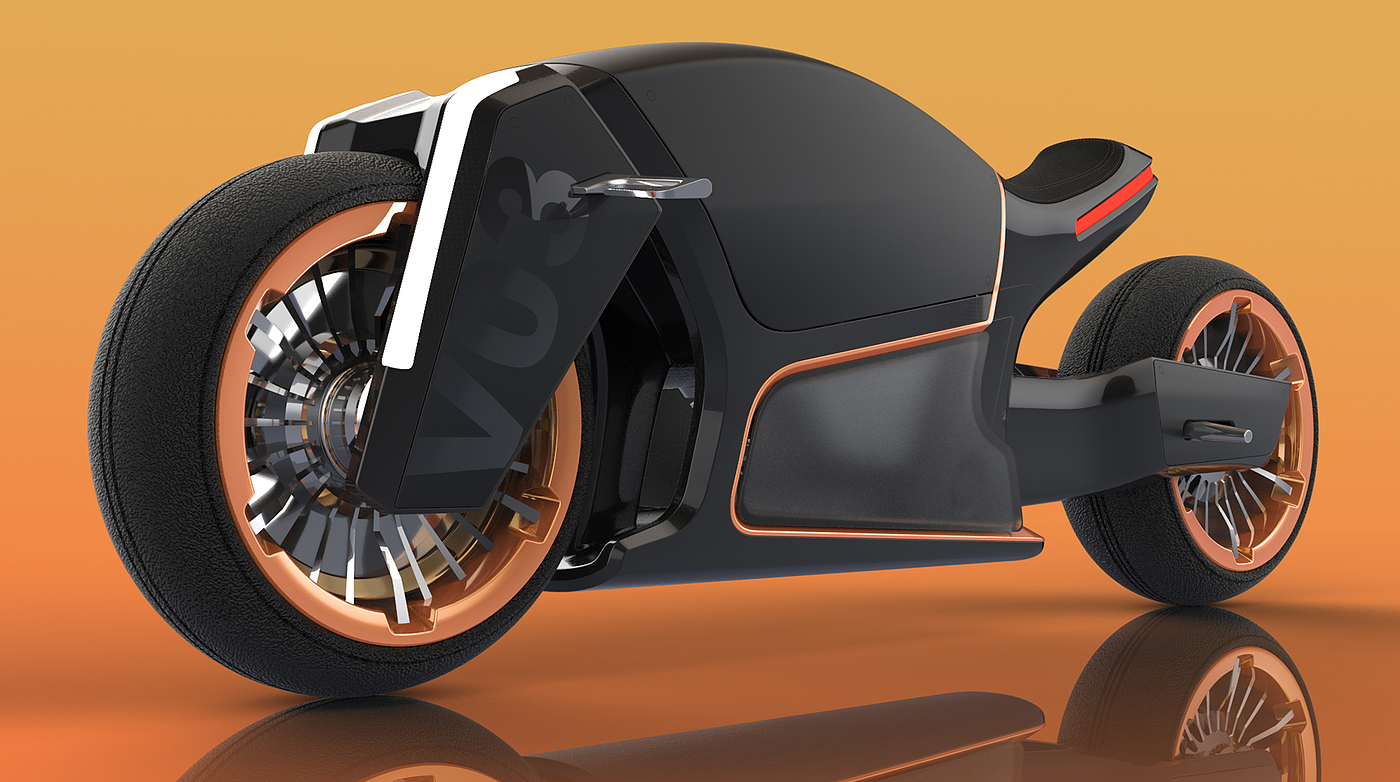 conceptual design，motorcycle，