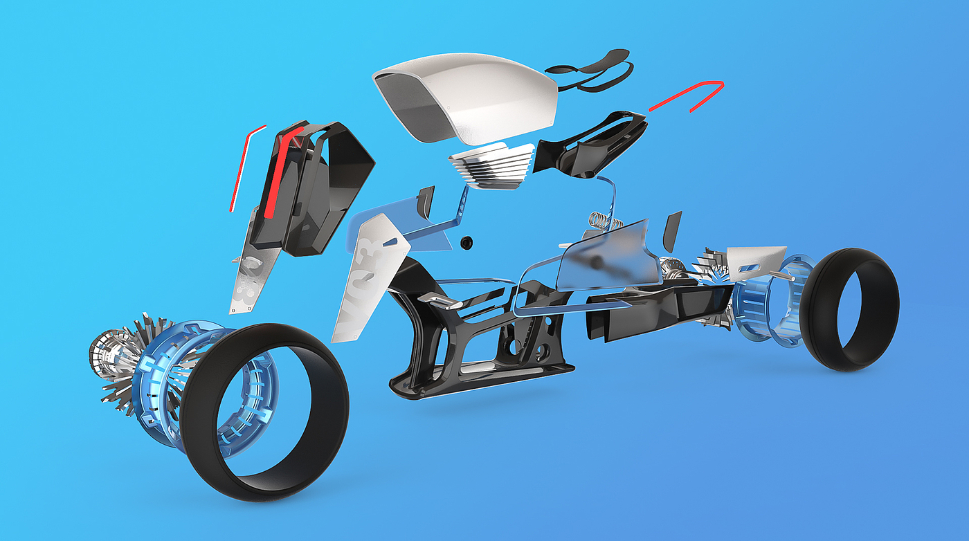 conceptual design，motorcycle，