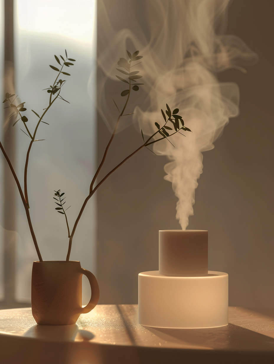 Humidifier，ai，a bag，sofa，chair，