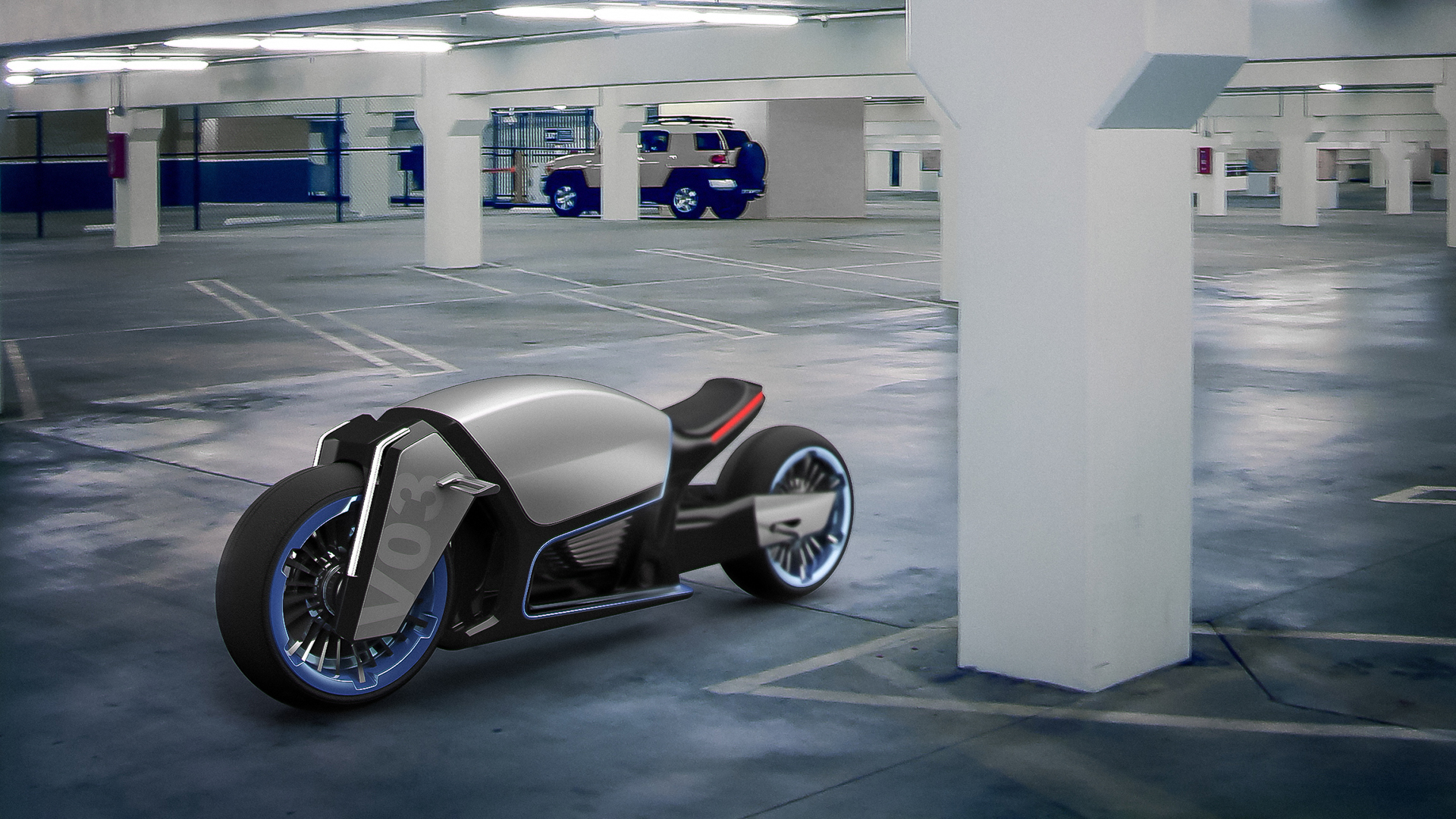 conceptual design，motorcycle，