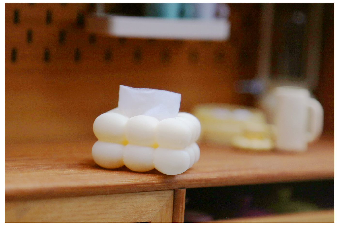 Doll House，dollhouse，Tissue box，tissue box，Miniature model，Handmade，fingertip，