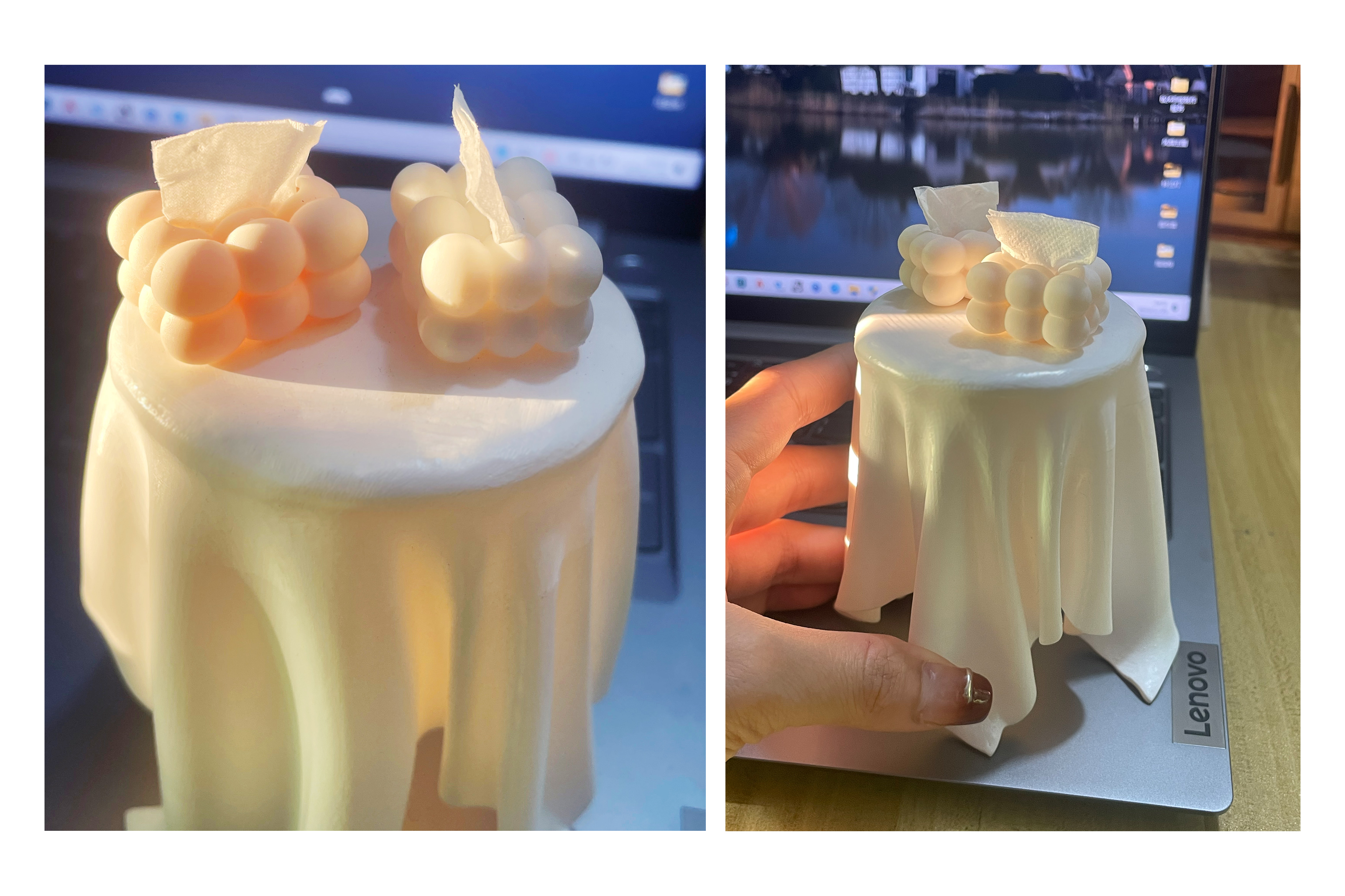 Doll House，dollhouse，Tissue box，tissue box，Miniature model，Handmade，fingertip，