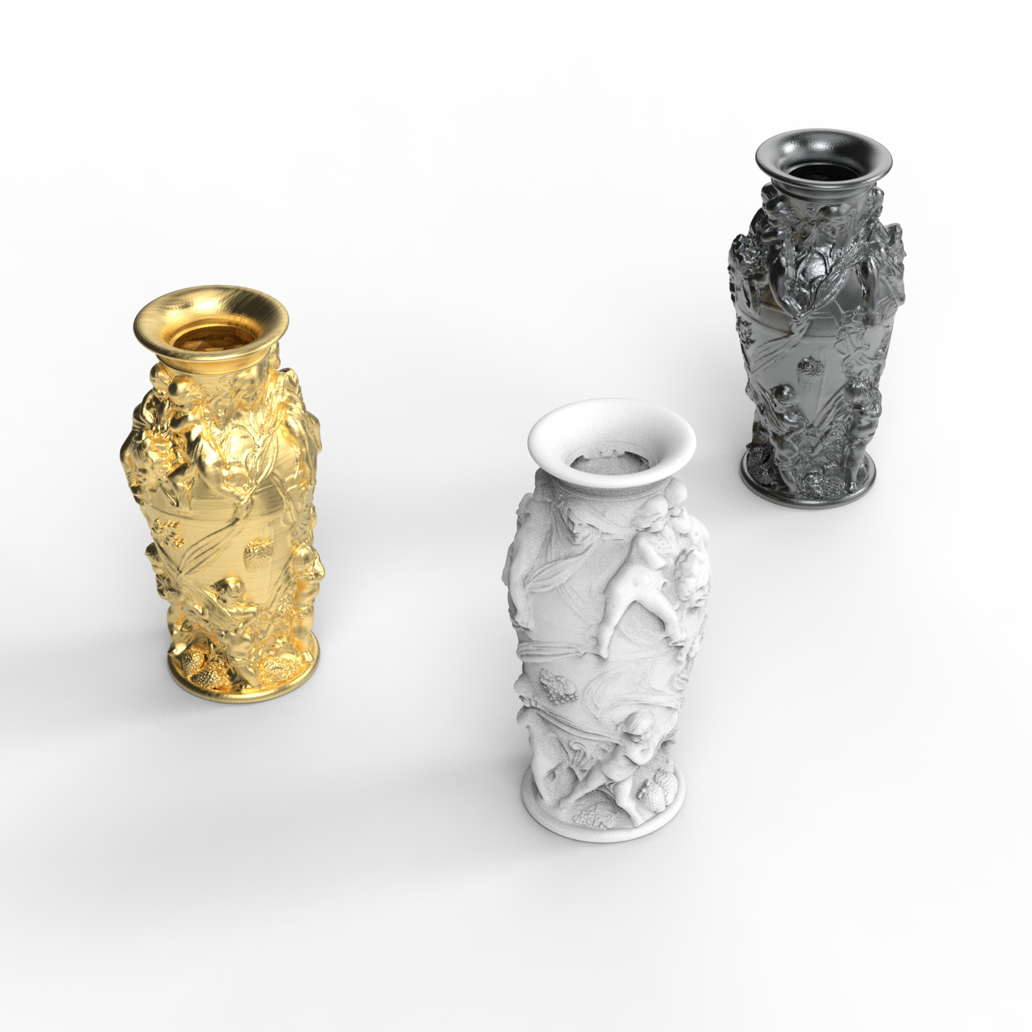 Doll House，dollhouse，Baroque，palace wind，vase，fingertip，Handmade，Miniature model，