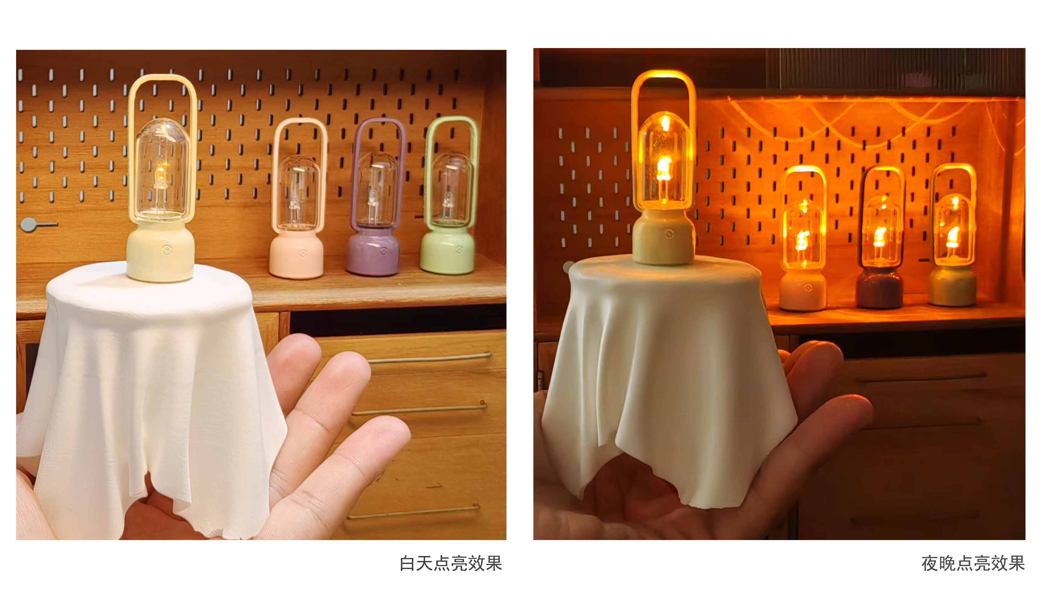 Doll House，dollhouse，outdoors，Camping lamp，Miniature model，fingertip，Handmade，