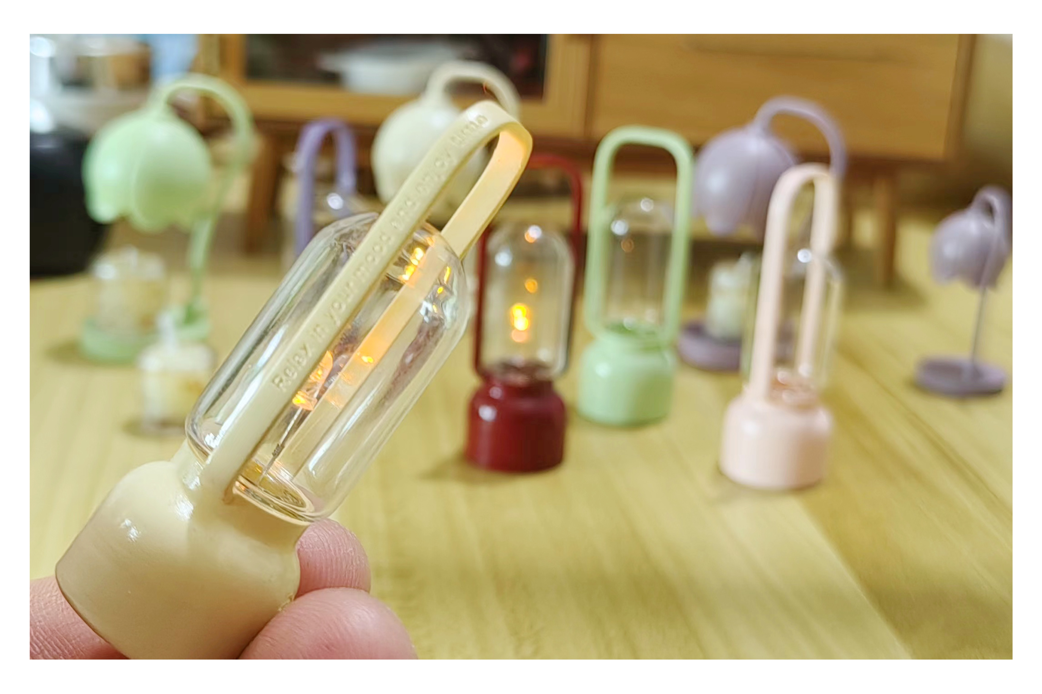 Doll House，dollhouse，outdoors，Camping lamp，Miniature model，fingertip，Handmade，