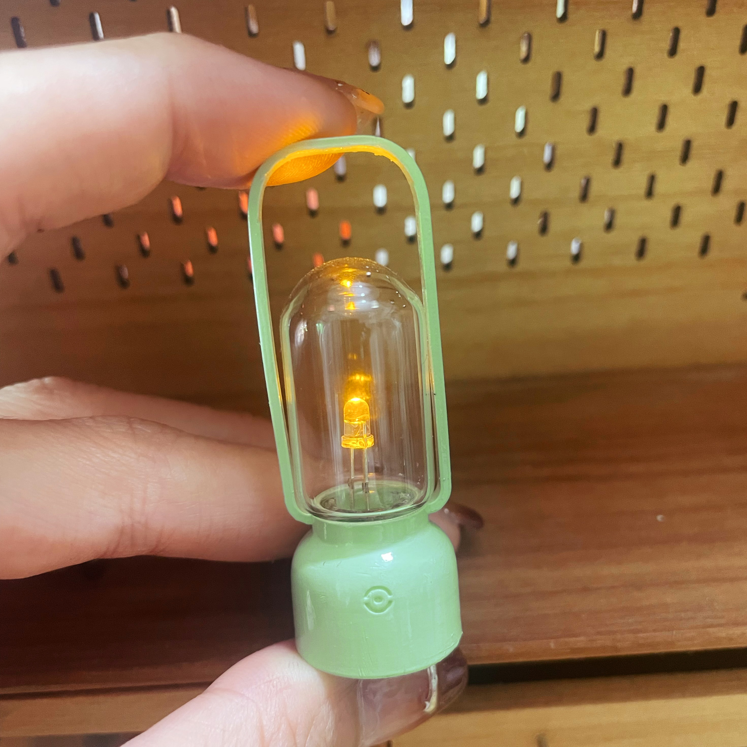 Doll House，dollhouse，outdoors，Camping lamp，Miniature model，fingertip，Handmade，