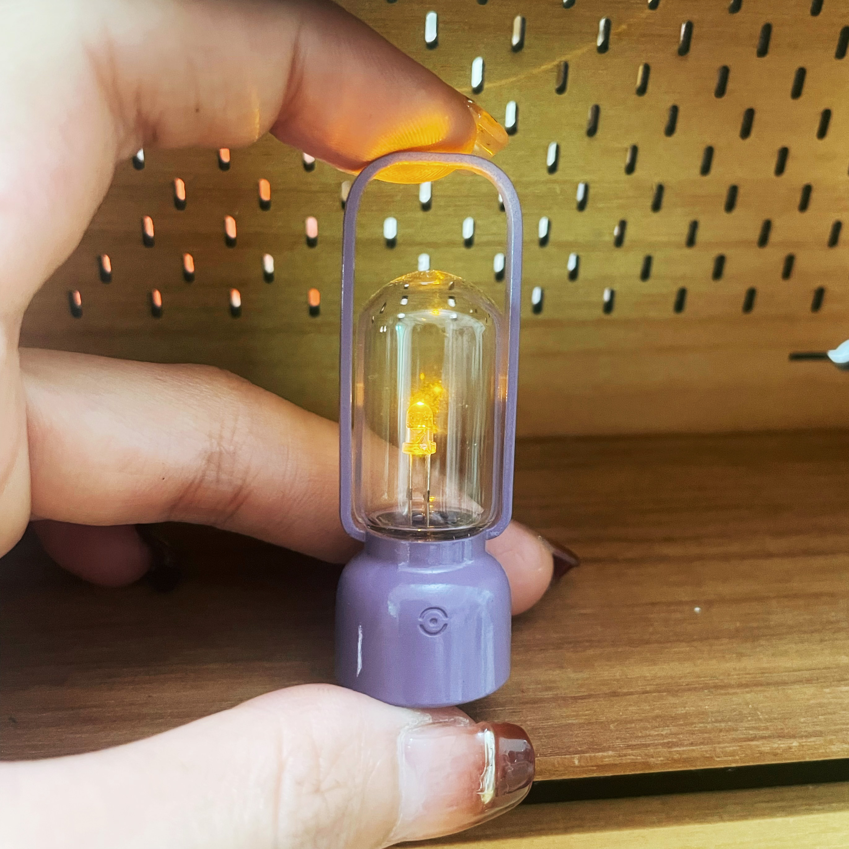 Doll House，dollhouse，outdoors，Camping lamp，Miniature model，fingertip，Handmade，