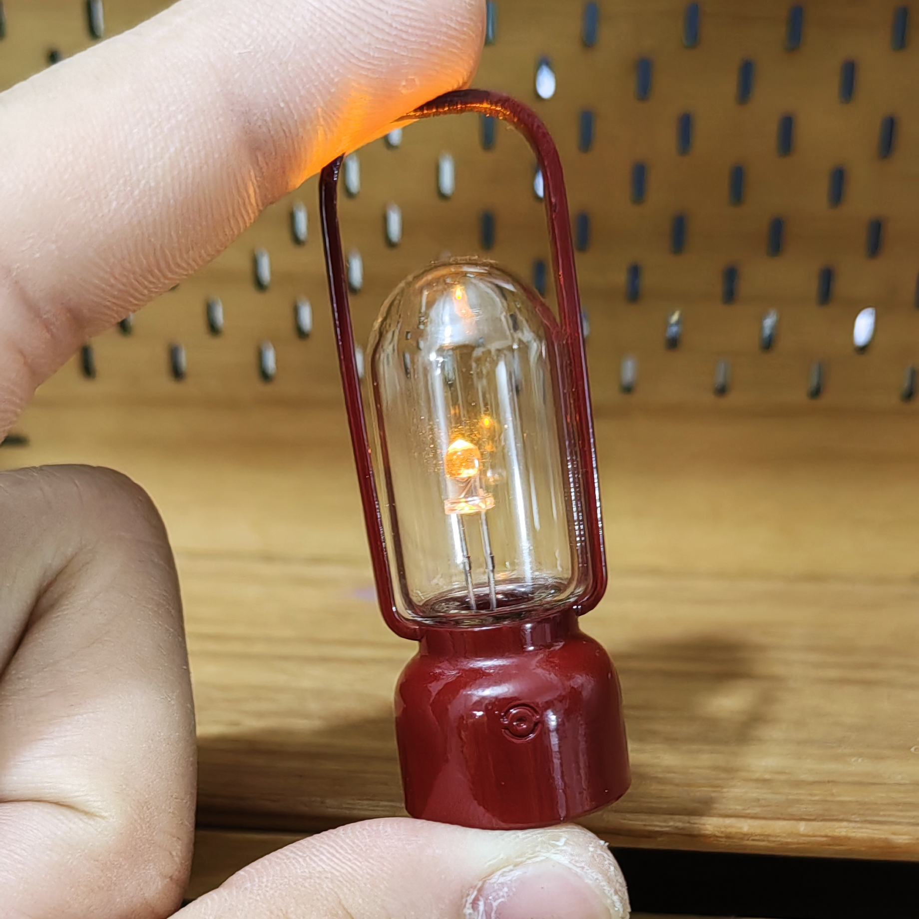 Doll House，dollhouse，outdoors，Camping lamp，Miniature model，fingertip，Handmade，