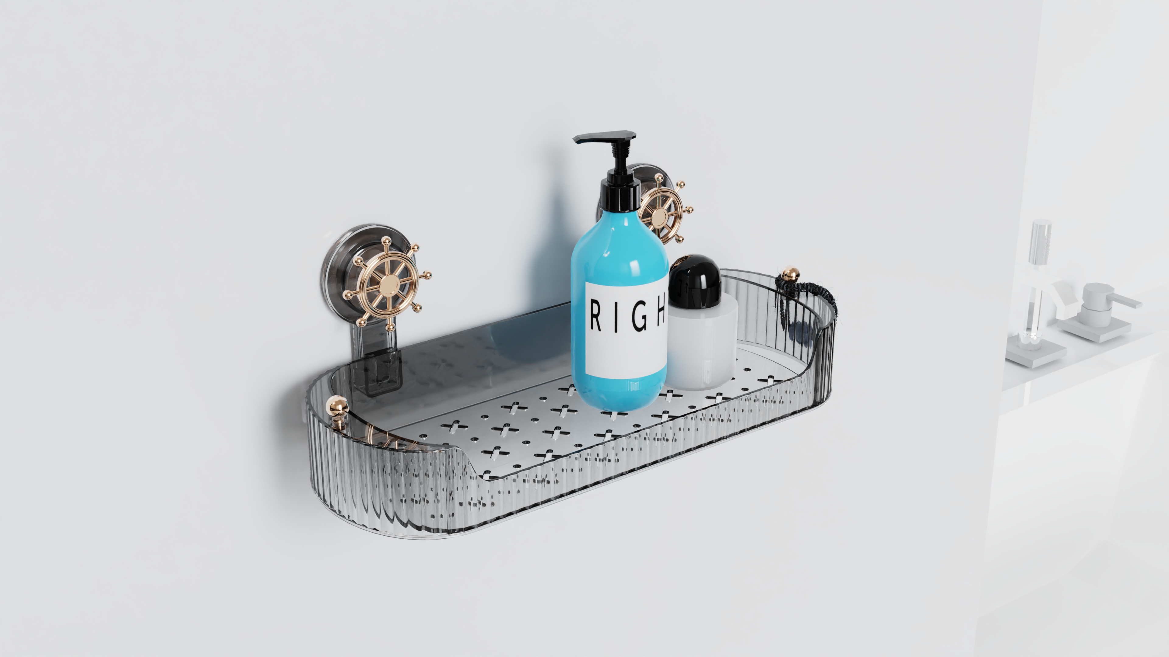 Wall-mounted storage box，storage box，Storage rack，a hook，Suction cup hook，