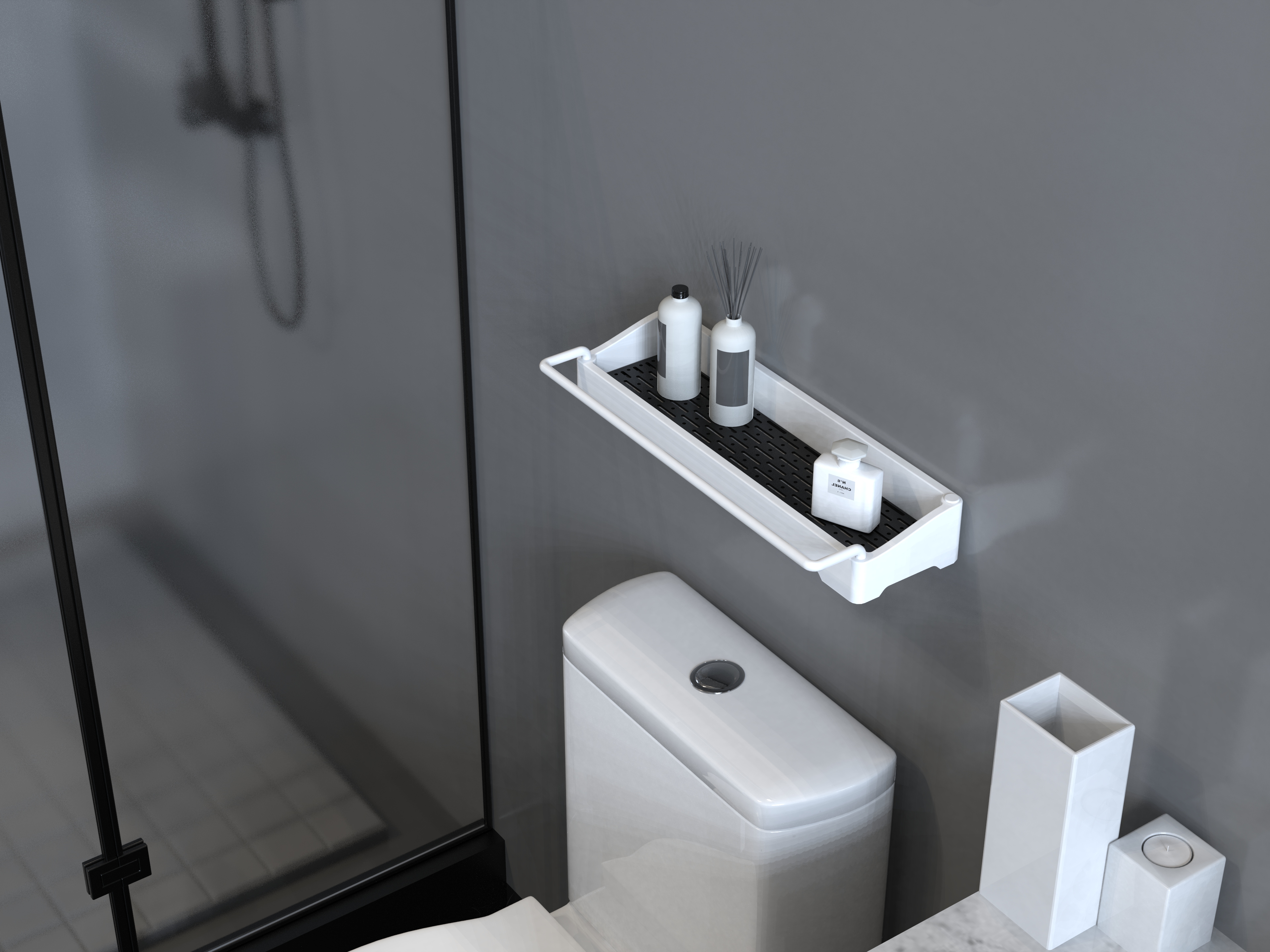 Wall-mounted storage box，storage box，Storage rack，a hook，Suction cup hook，