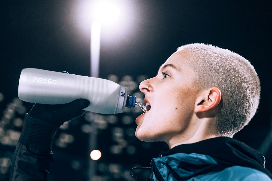 keego，Water bottle，originality，Extrudable，