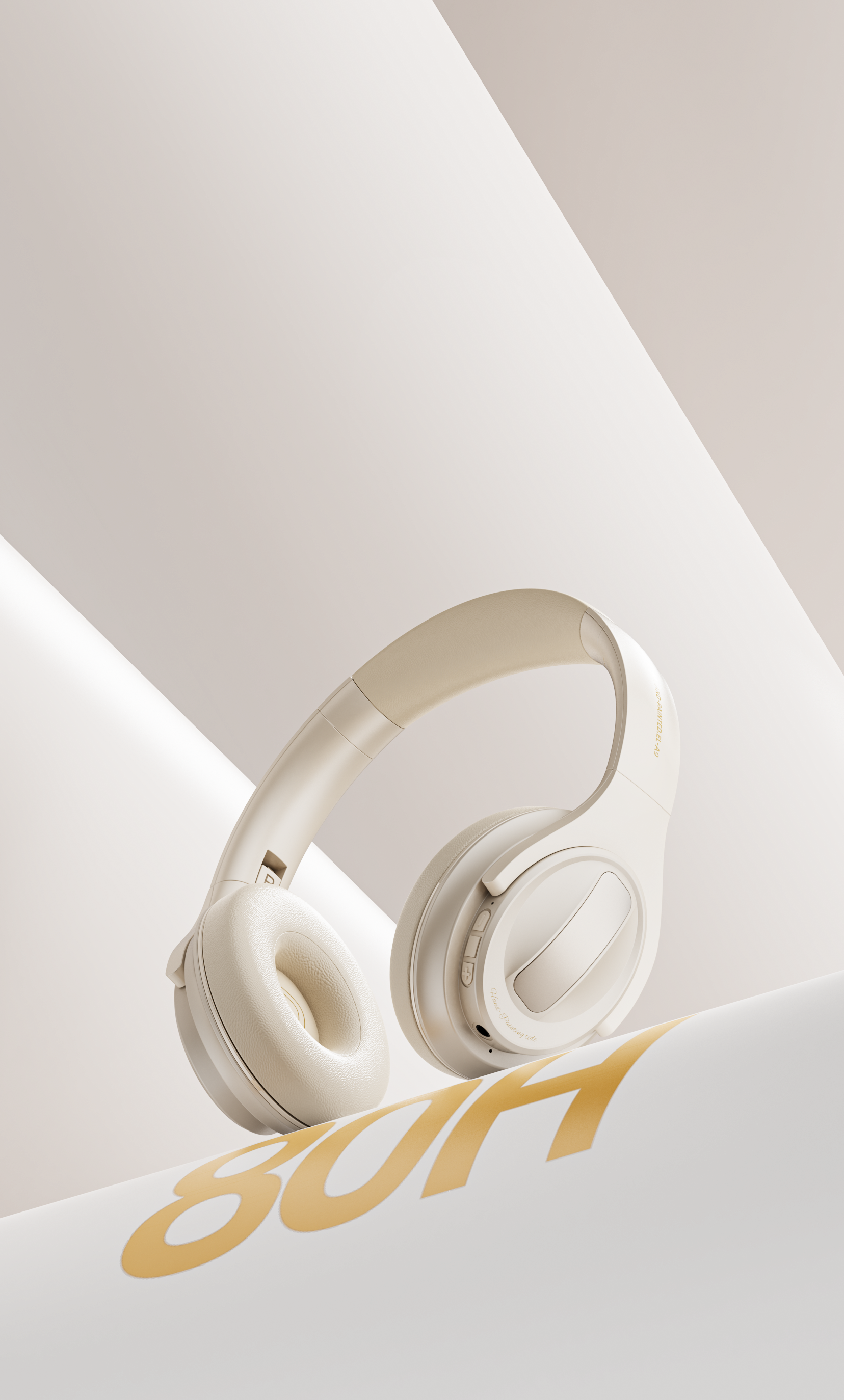 Original rendering，three-dimensional，Electronics，electronic product，Product rendering，Headset Bluetooth headset，Bluetooth headset，online retailers，