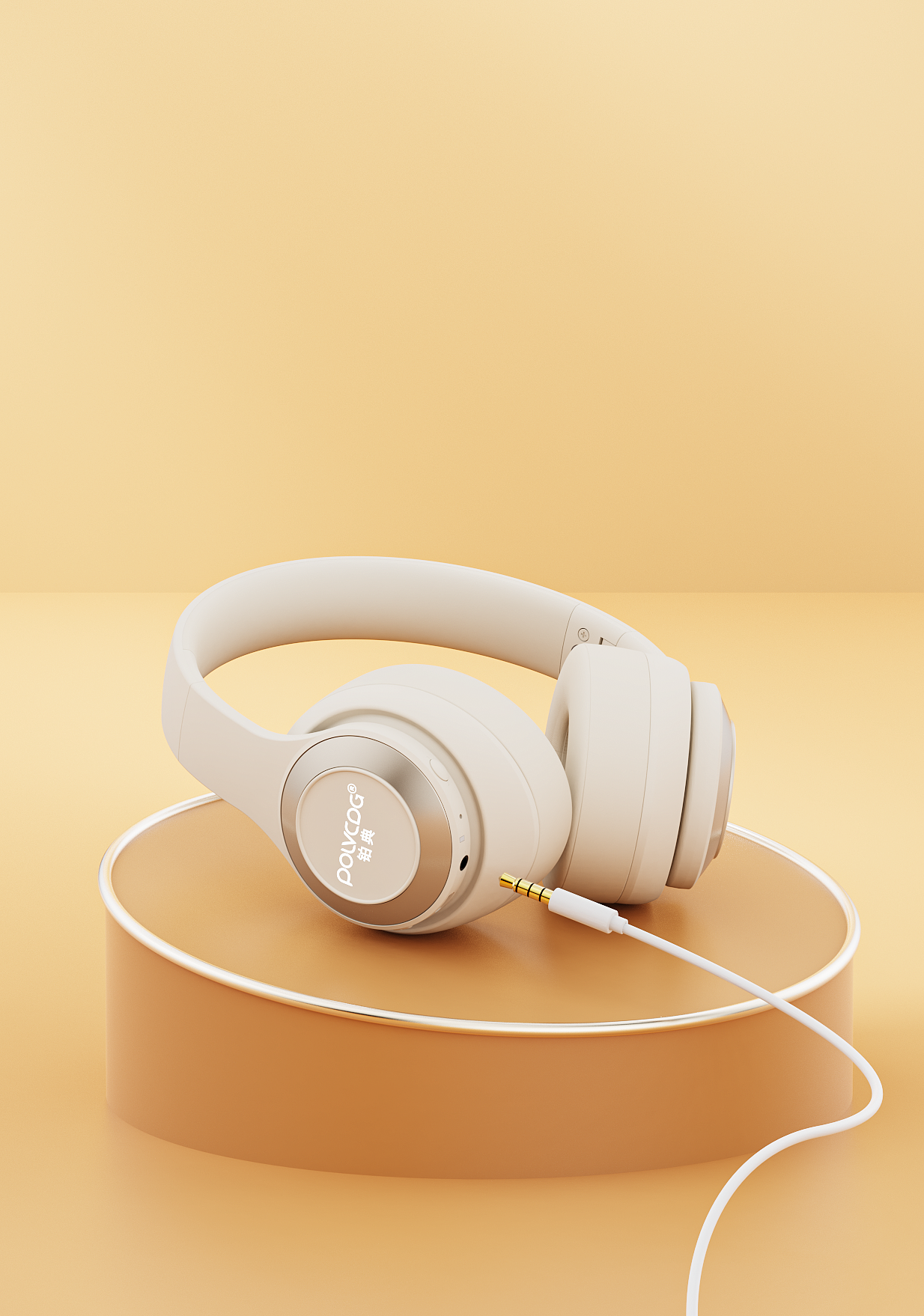 Original rendering，three-dimensional，Electronics，electronic product，Product rendering，Headset Bluetooth headset，Bluetooth headset，online retailers，