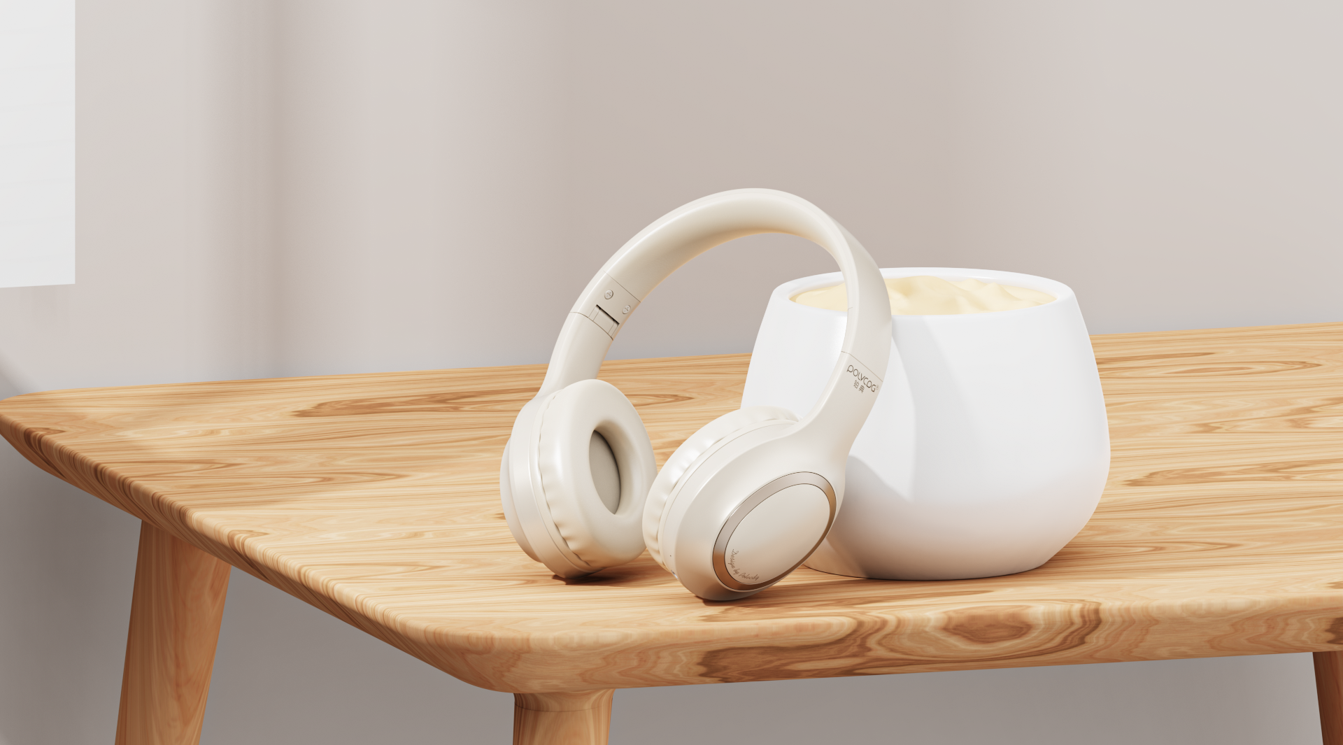 Original rendering，three-dimensional，Electronics，electronic product，Product rendering，Headset Bluetooth headset，Bluetooth headset，online retailers，