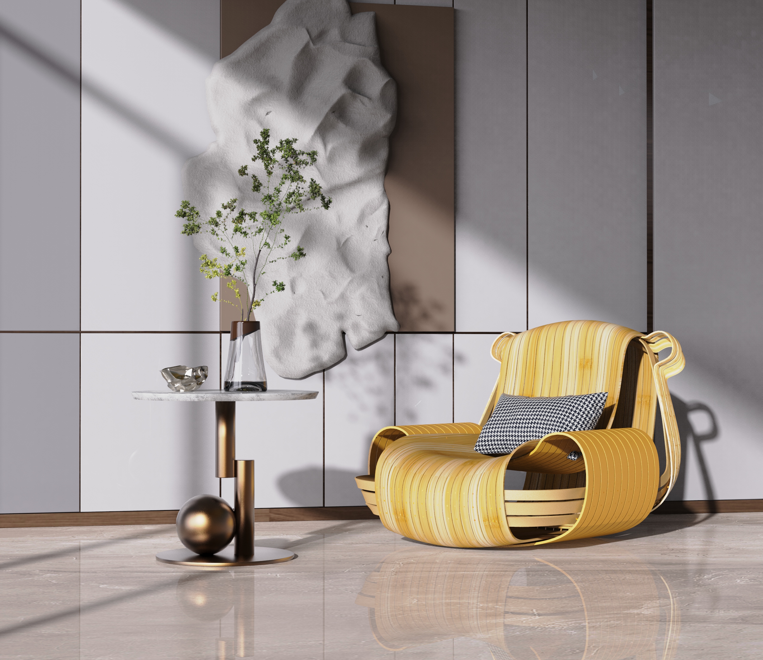 Bamboo products，furniture，chair，family，