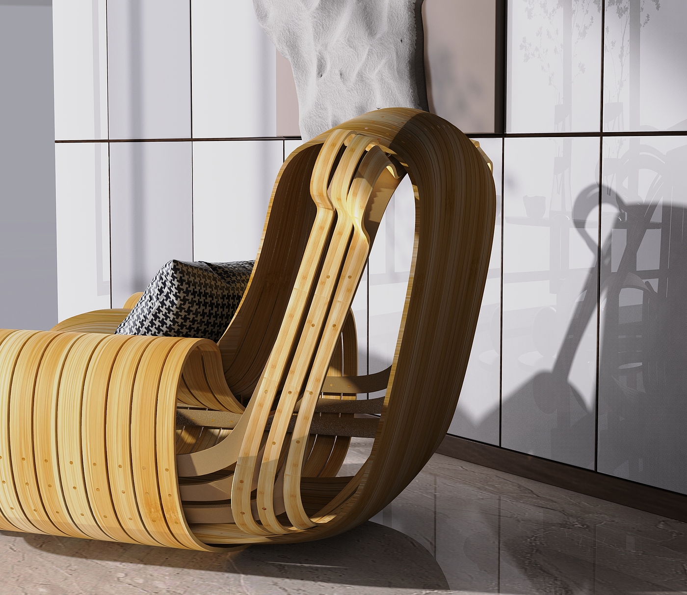 Bamboo products，furniture，chair，family，