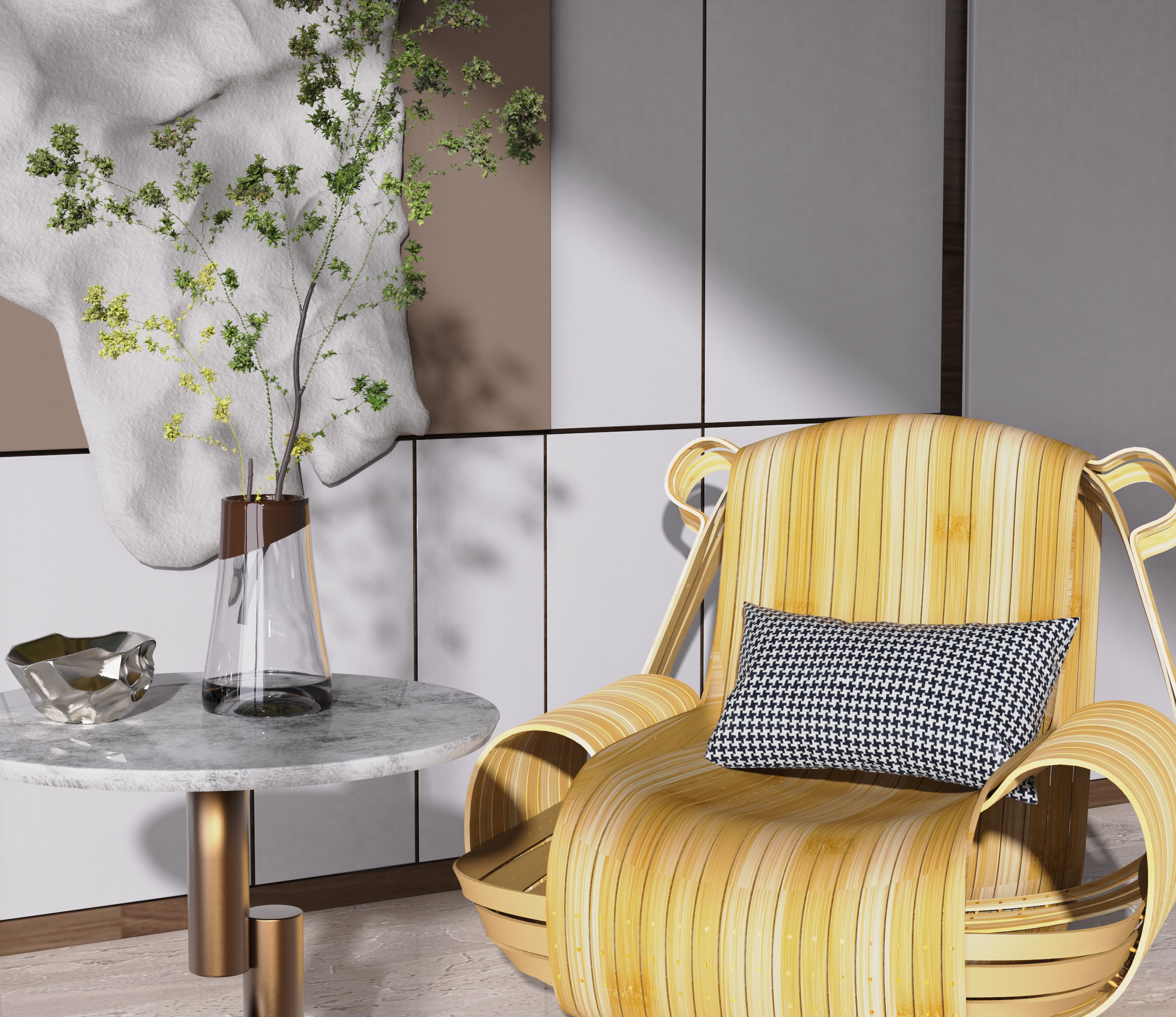 Bamboo products，furniture，chair，family，