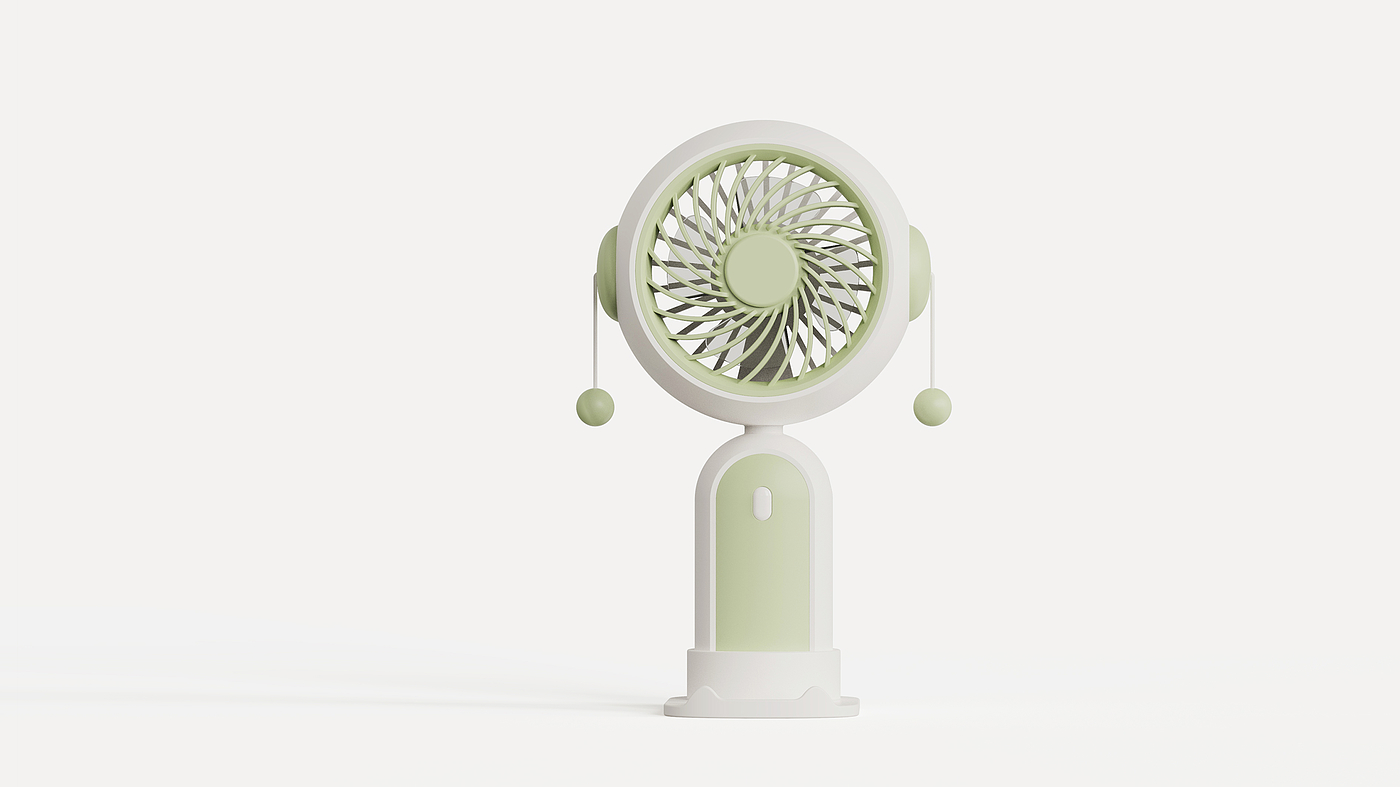 Handheld fan，Fan，drum-shaped rattle，industrial design，Handheld fan，Fan，drum-shaped rattle，industrial design，