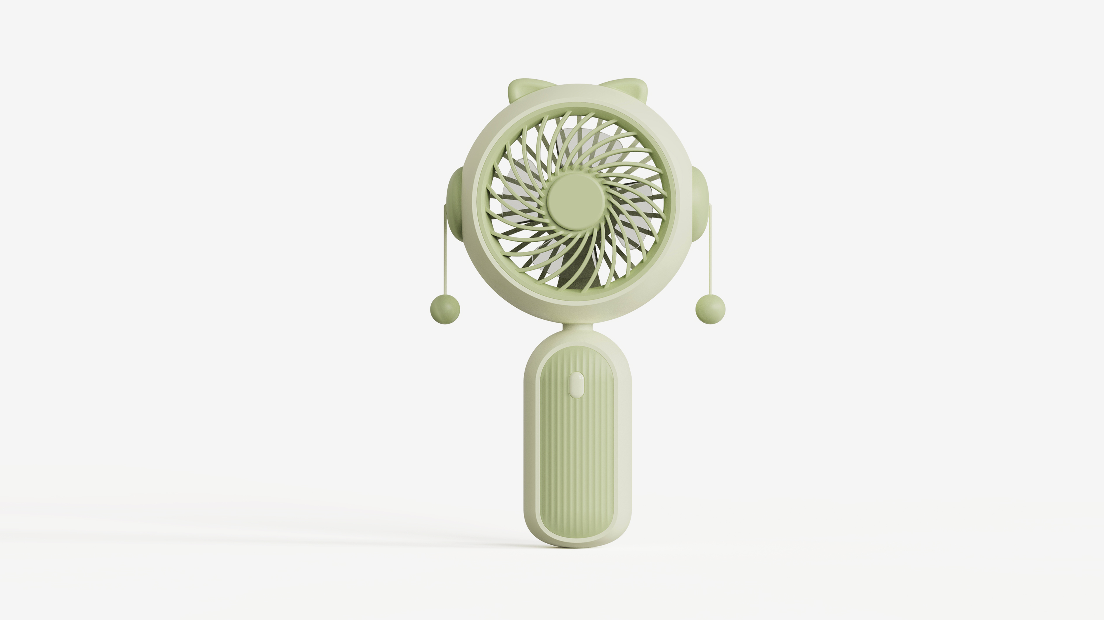 Handheld fan，Fan，drum-shaped rattle，industrial design，Handheld fan，Fan，drum-shaped rattle，industrial design，