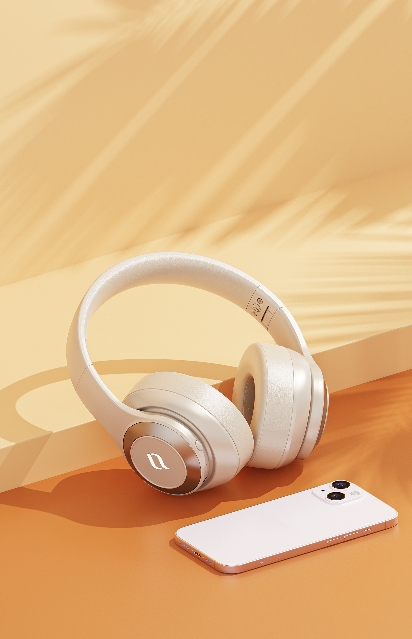Original rendering，Electronics，Product rendering，Bluetooth headset，Headset Bluetooth headset，three-dimensional，online retailers，electronic product，