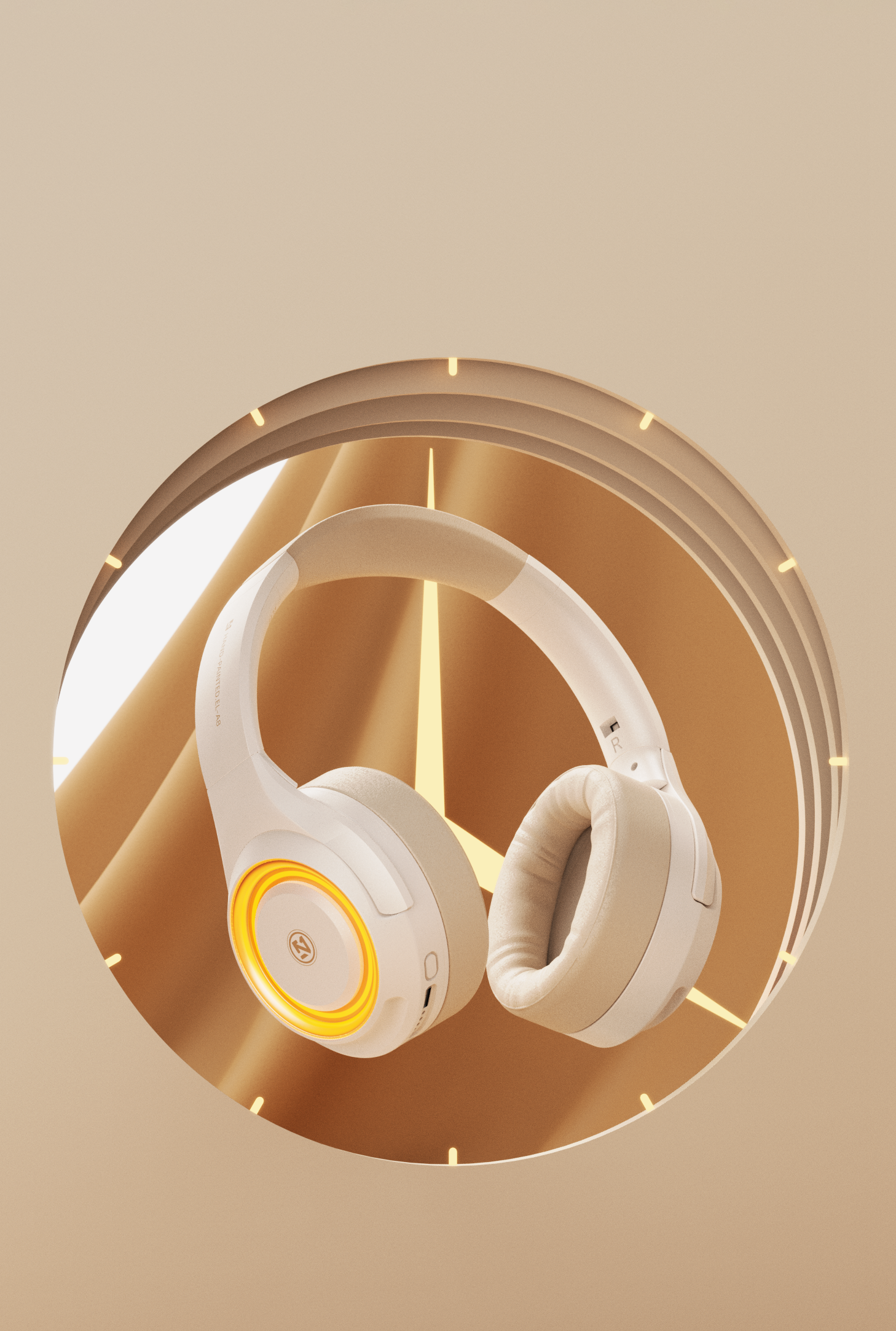 Original rendering，Electronics，Product rendering，Bluetooth headset，Headset Bluetooth headset，three-dimensional，online retailers，electronic product，