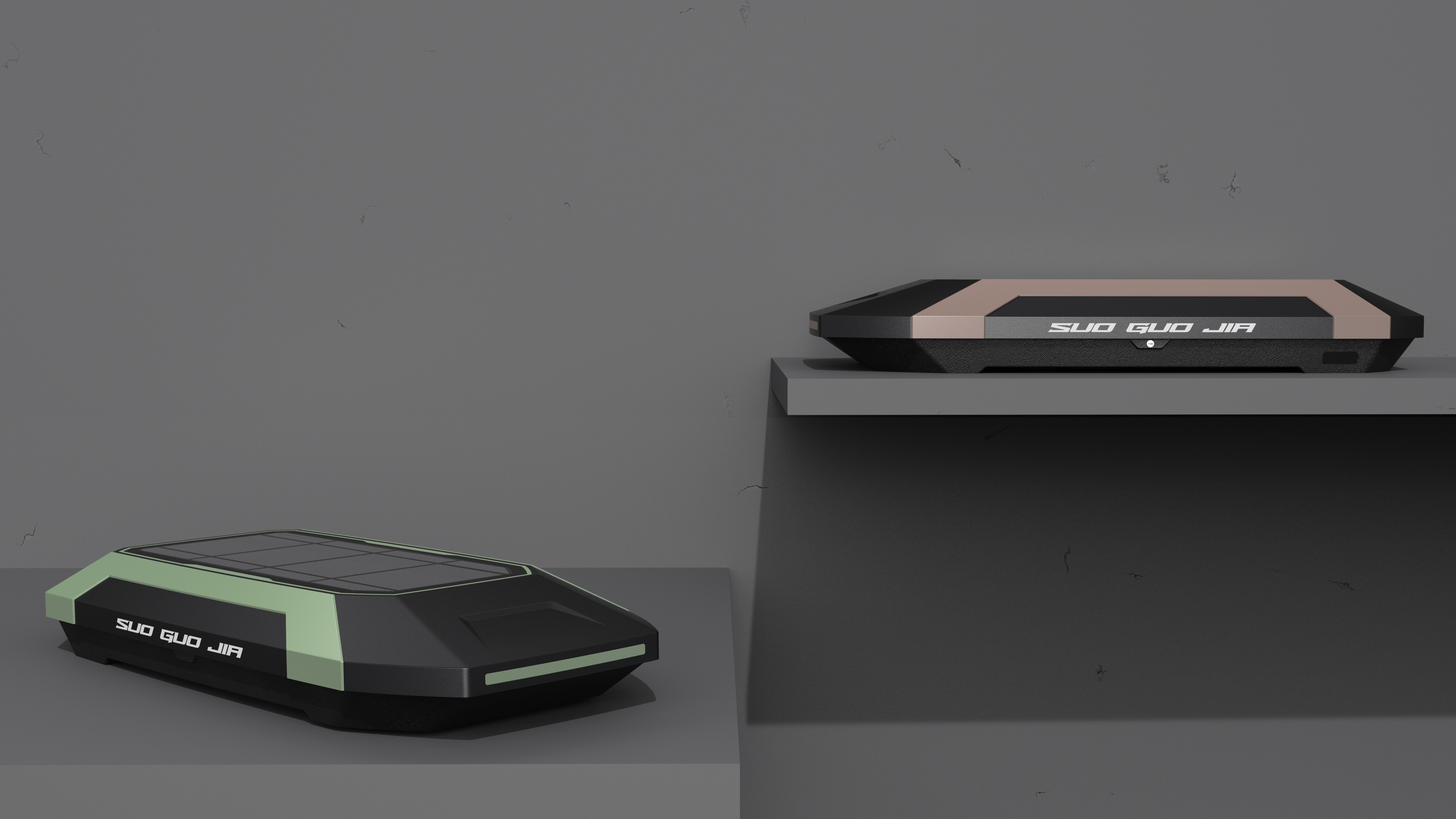 Vehicle-mounted supplies · Roof box，