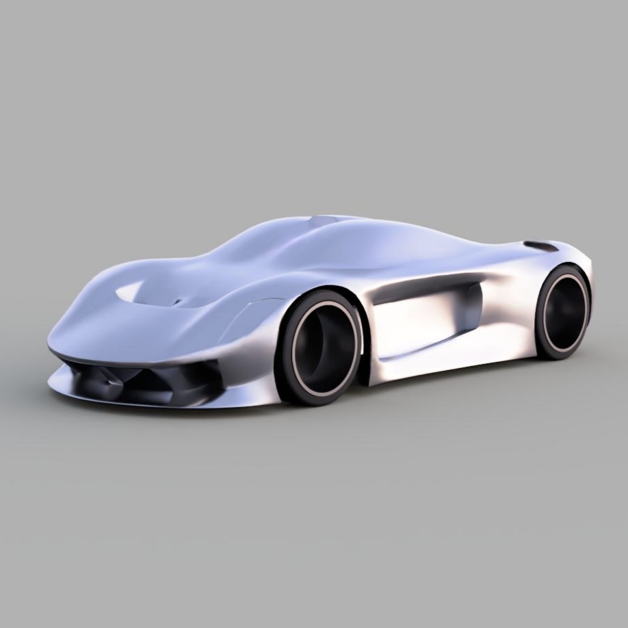 Automobile design，three-dimensional model，Concept Car，Car DreamWorks，