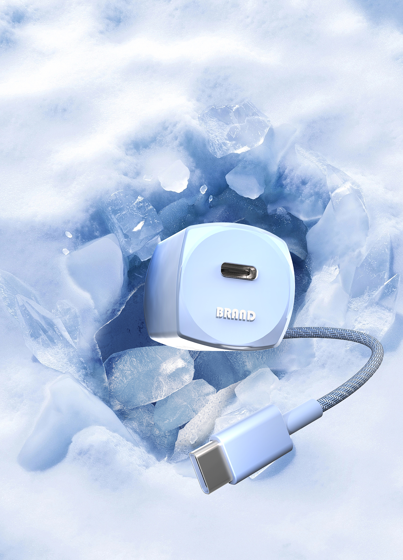 Little ice，Charger，Gallium nitride charger，data line，