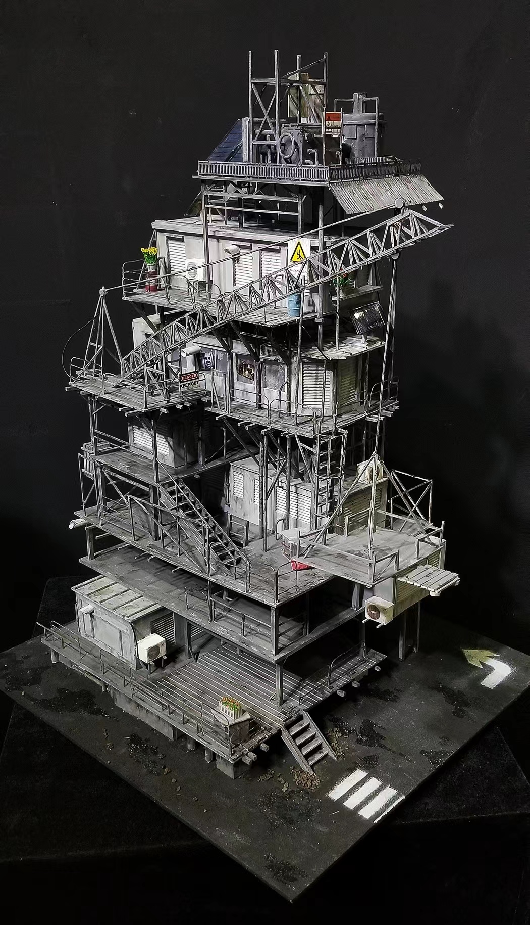 Film and television scene model，Movie scene，Model making，Miniature model，Garage Kit，Film and television art design，