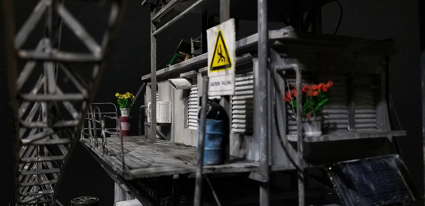 Film and television scene model，Movie scene，Model making，Miniature model，Garage Kit，Film and television art design，