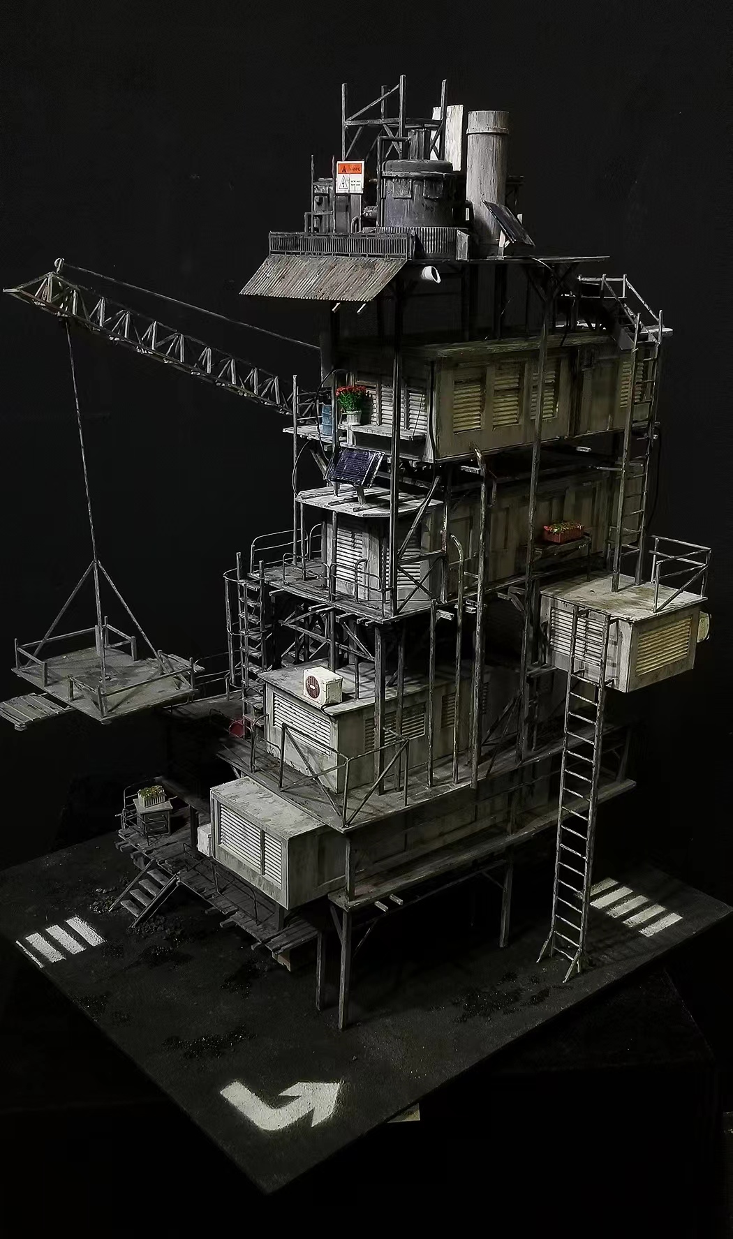 Film and television scene model，Movie scene，Model making，Miniature model，Garage Kit，Film and television art design，