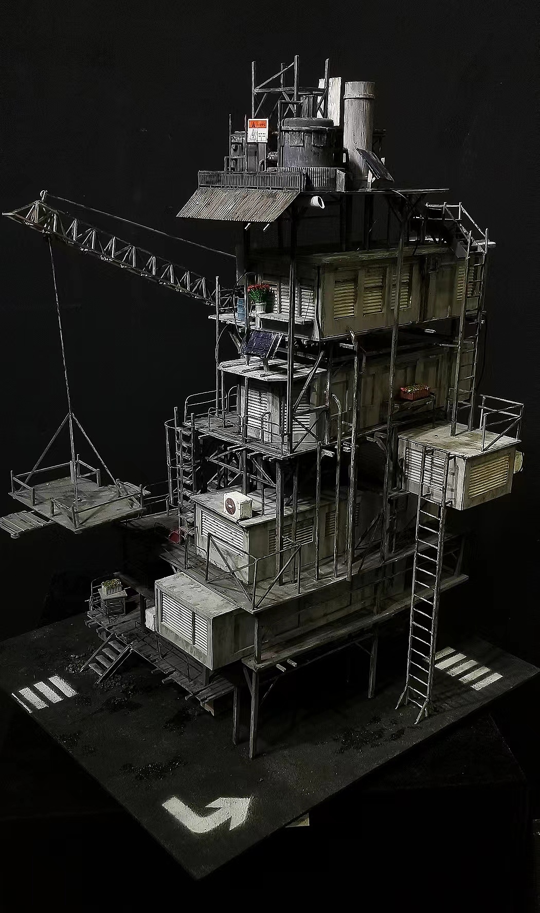 Film and television scene model，Movie scene，Model making，Miniature model，Garage Kit，Film and television art design，