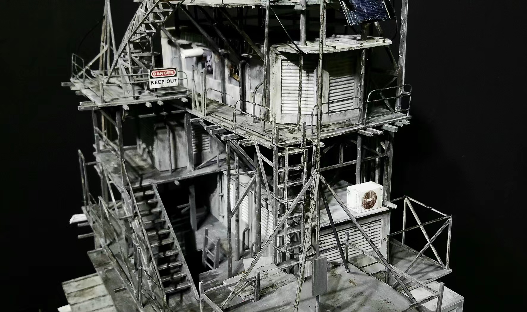 Film and television scene model，Movie scene，Model making，Miniature model，Garage Kit，Film and television art design，