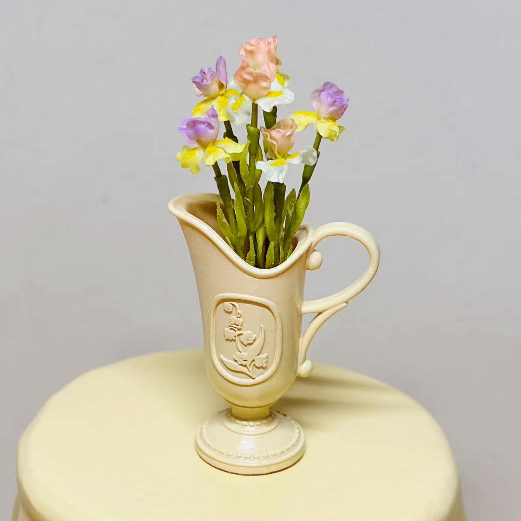 Doll House，dollhouse，Miniature model，fingertip，Handmade，Painting，