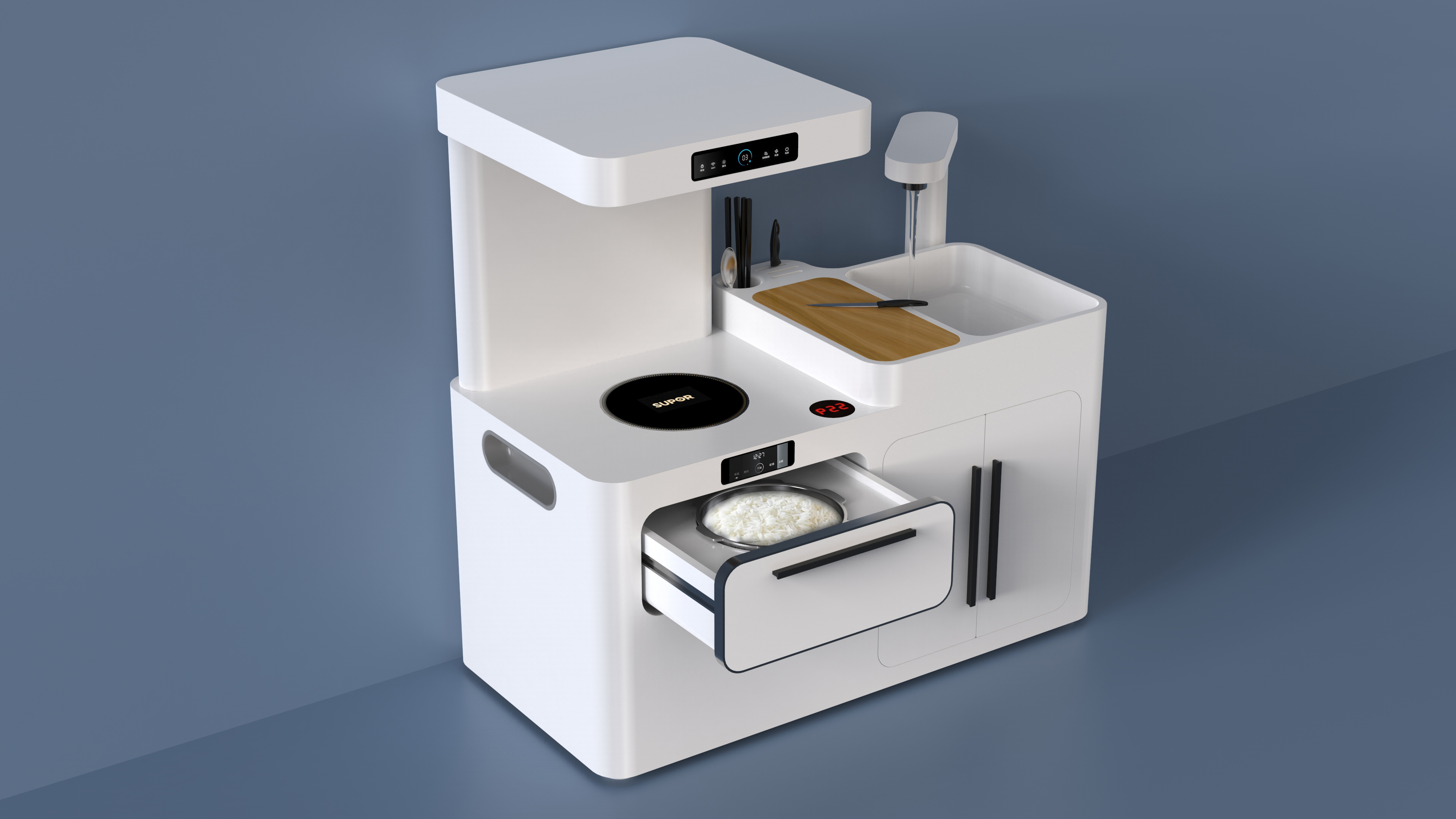 Graduation project，product design，industrial design，medical apparatus and instruments，Caring design，medicine chest，Medicine box，