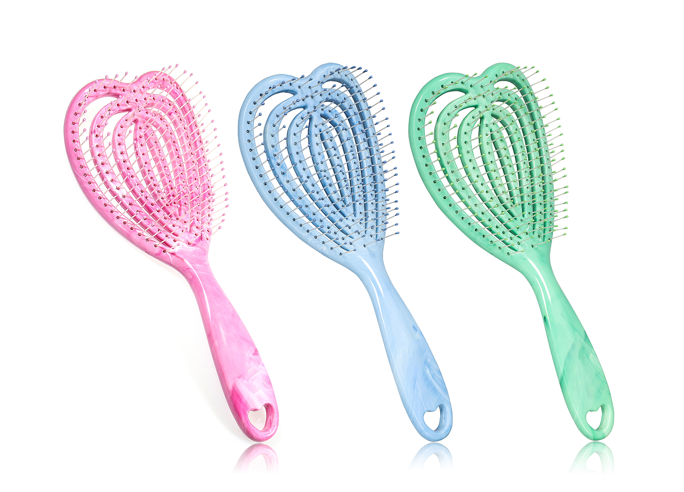 heart-shaped，curve，comb，Gem Effect，